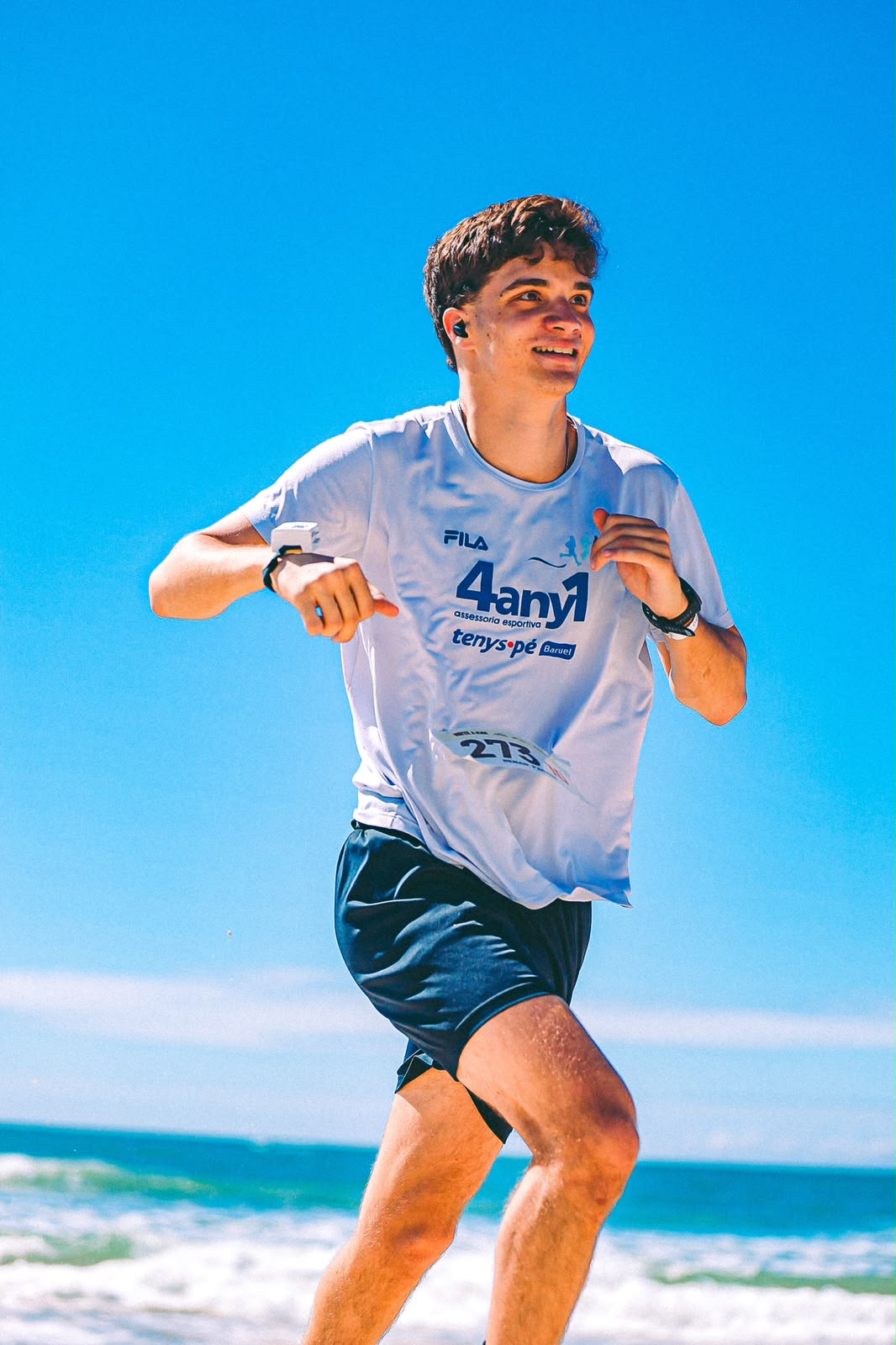 Renan em cobertura esportiva